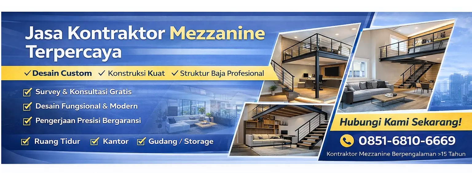Jasa Pembuatan Mezzanine tambunselatan Bergaransi